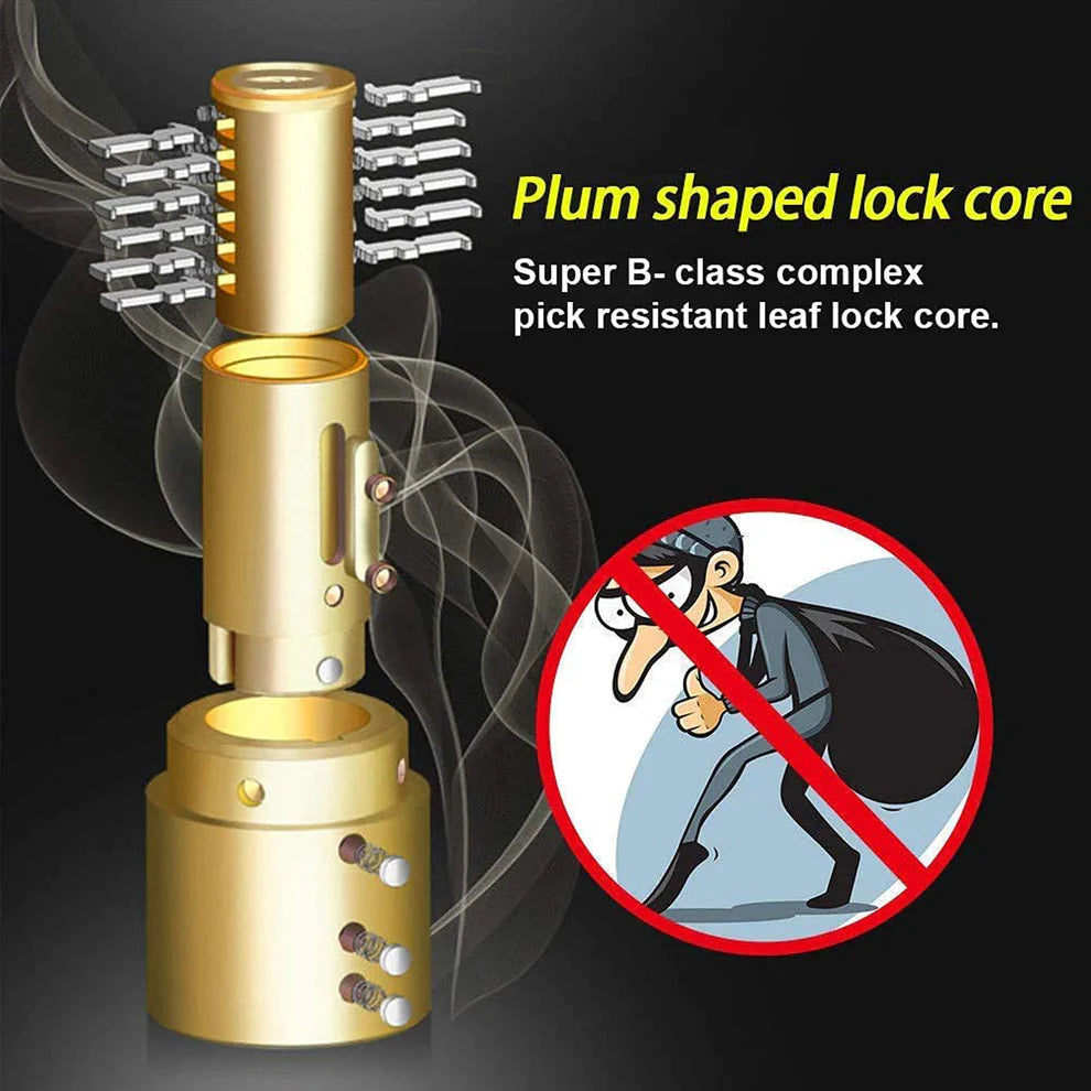 Safety Alarm Disc Lock – Motorbike Anti-Theft with 110dB Siren