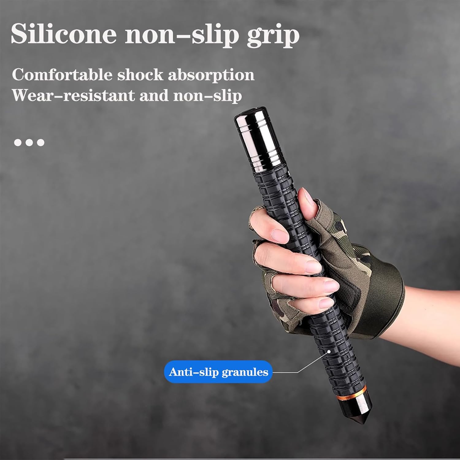 Self Defense Manual Safety Stick – 26 Inch Alloy Steel Strong Protection Stick Home office Travel