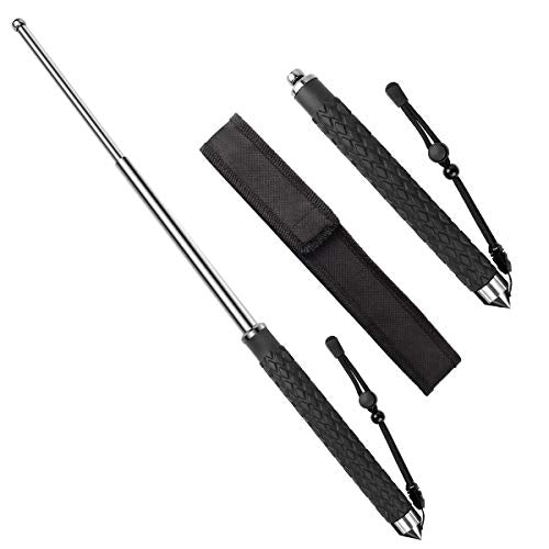 Self Defense Manual Safety Stick – 26 Inch Alloy Steel Strong Protection Stick Home office Travel